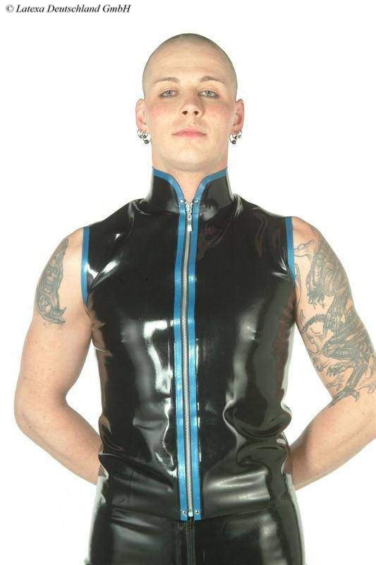 Vest With High Collar 3111
